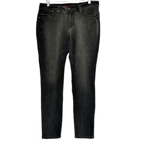 Elle Jeans Women's Size 12R Black Straight Leg Full Length Denim